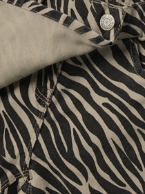 NAME IT Zebra Twill Skort Black